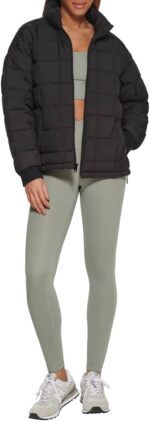 Women Box Quilted Puffer Jacket - Image 2