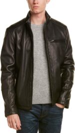Men's Smooth Leather Moto Jacket
