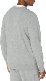 Men's Crewneck Sweatshirt, Lightweight Long-Sleeve French Terry (Available in Big & Tall) - Image 2